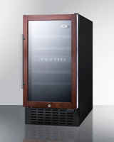 18" Wide Built-In Wine Cellar (Panel Not Included) - (SWC182ZPNR)