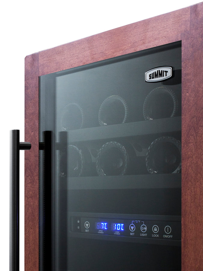 18" Wide Built-In Wine Cellar, ADA Compliant (Panel Not Included) - (SWC182ZPNRADA)