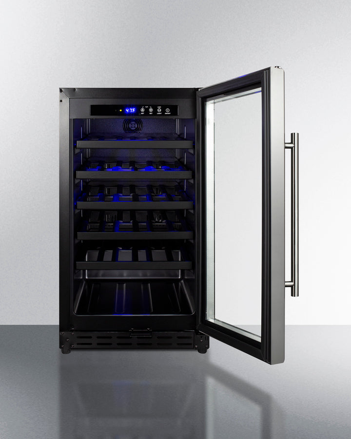 18" Wide Built-in Wine Cellar, ADA Compliant - (SWC1840BCSSADA)