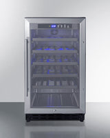 18" Wide Built-in Wine Cellar, ADA Compliant - (SWC1840BCSSADA)