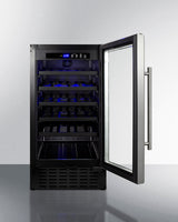 18" Wide Undercounter Wine Cellar (Panel Not Included) - (SWC1840BPNR)
