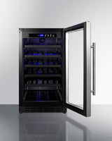 18" Wide Undercounter Wine Cellar (Panel Not Included) - (SWC1840BPNRADA)