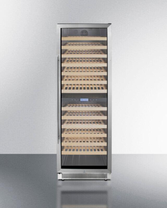24" Wide Dual Zone Wine Cellar - (SWC1966BCSS)