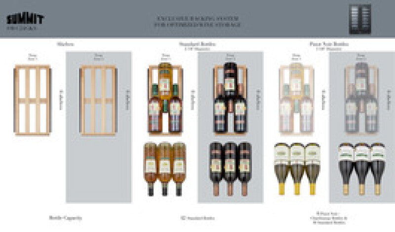 24" Wide Built-in Wine Cellar - (SWC24GKS)