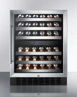 24" Wide Built-in Wine Cellar - (SWC530BLBISTCSS)