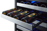 24" Wide Built-in Wine Cellar - (SWC532BLBISTCSS)