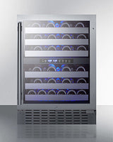 24" Wide Built-in Wine Cellar - (SWC532BLBISTCSS)