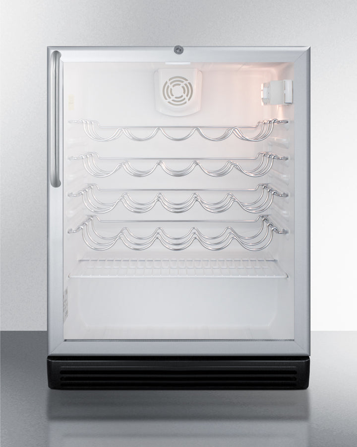 24" Wide Built-in Wine Cellar - (SWC6GBLCSS)