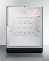 24" Wide Built-in Wine Cellar, ADA Compliant - (SWC6GBLCSSADA)
