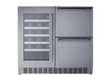 36" Combination Wine Cellar - (SWCDAR36UC)