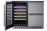 36" Combination Wine Cellar - (SWCDAR36UC)