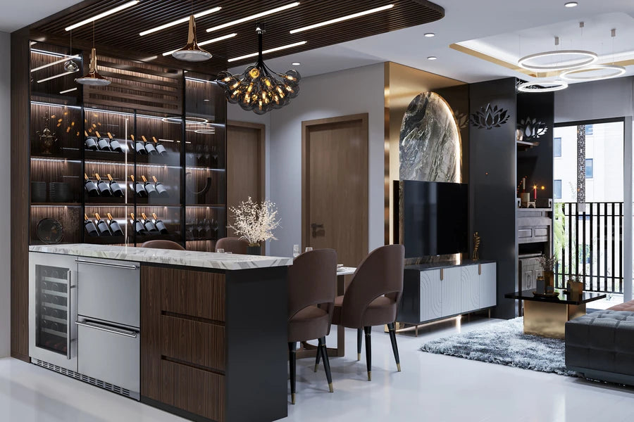 36" Combination Wine Cellar - (SWCDAR36UC)