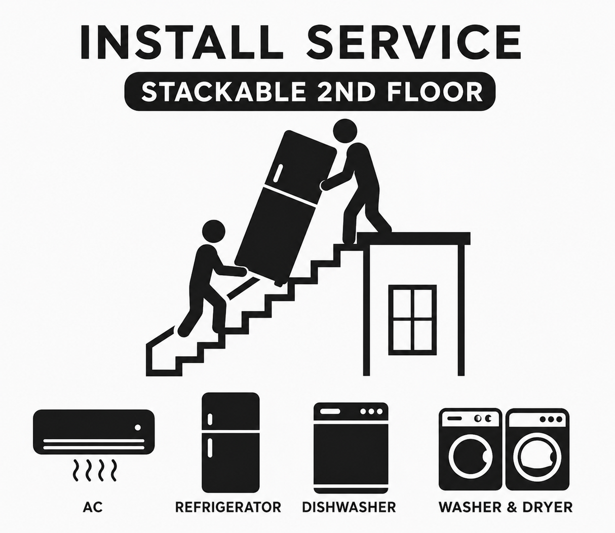 Install Stackable 2nd floor