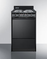 20" Wide Electric Coil Range - (TEM110C)