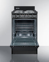 20" Wide Electric Coil Range - (TEM110C)