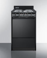 20" Wide Electric Coil Range - (TEM110C)