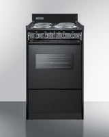 20" Wide Electric Coil Range - (TEM110CW)