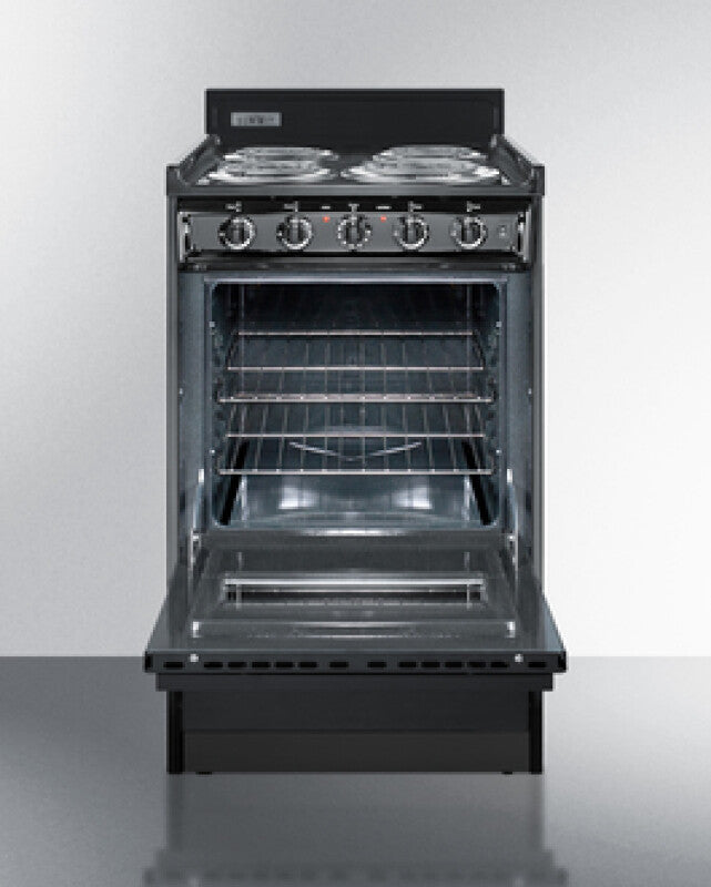 20" Wide Electric Coil Range - (TEM110CW)