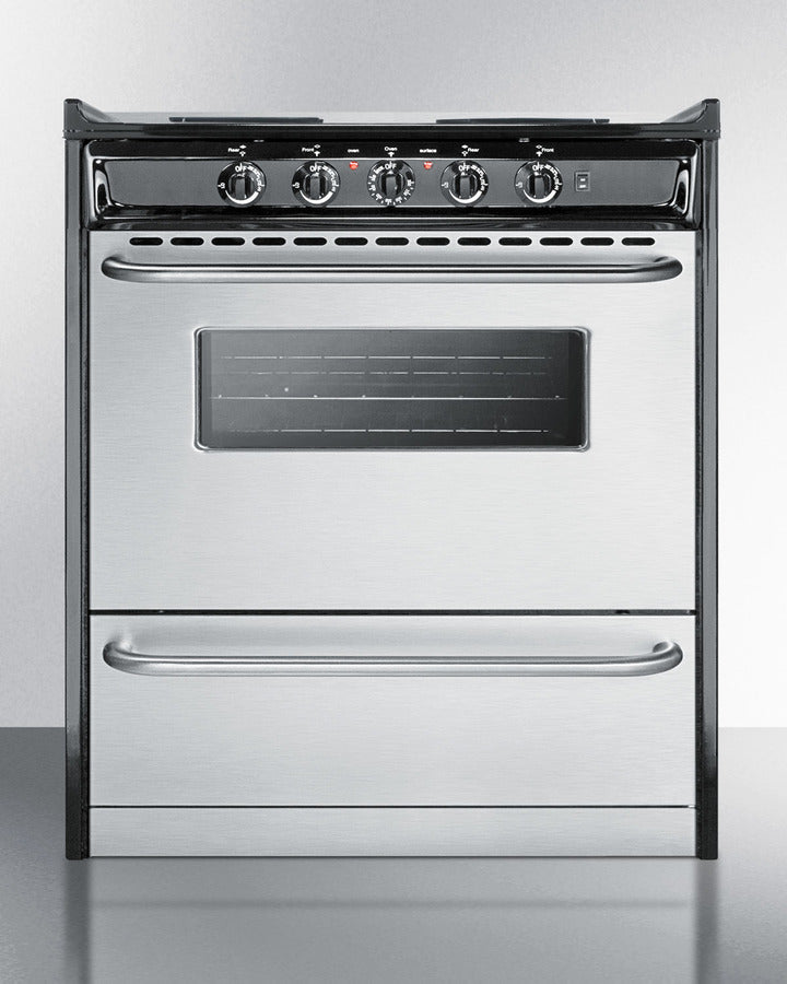30" Wide Electric Coil Range - (TEM210BRWY)
