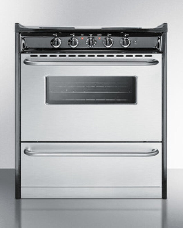 30" Wide Electric Coil Range - (TEM210BRWY)