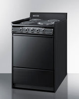 24" Wide Electric Coil Range - (TEM610C)