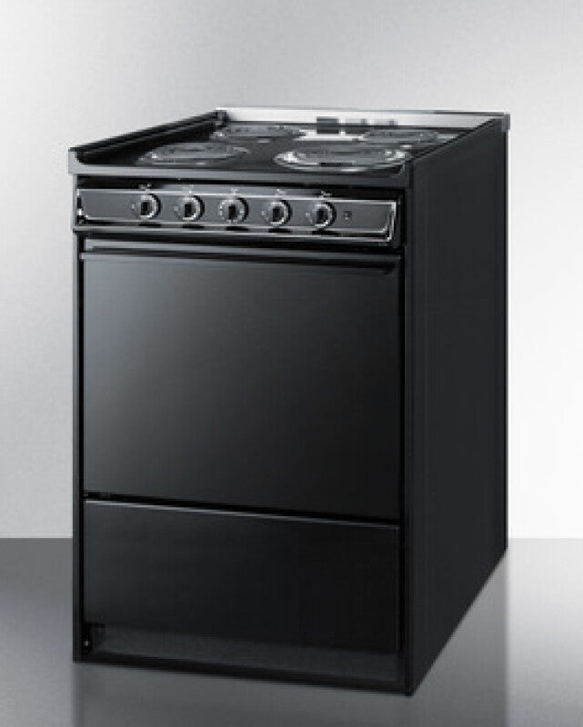 24" Wide Electric Coil Range - (TEM610CR)
