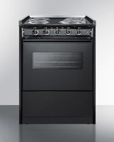 24" Wide Electric Coil Range - (TEM610CRW)