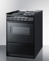 24" Wide Electric Coil Range - (TEM610CRW)