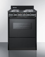 24" Wide Electric Coil Range - (TEM610CW)