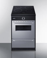 24" Wide Induction Range - (TEM665BW)