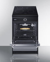 24" Wide Induction Range - (TEM665BW)