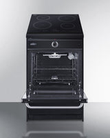 24" Wide Induction Range - (TEM665CW)