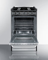 20" Wide Gas Range, Open Burners - (TNM1107BRW)