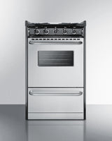 20" Wide Gas Range, Open Burners - (TNM1107BRW)