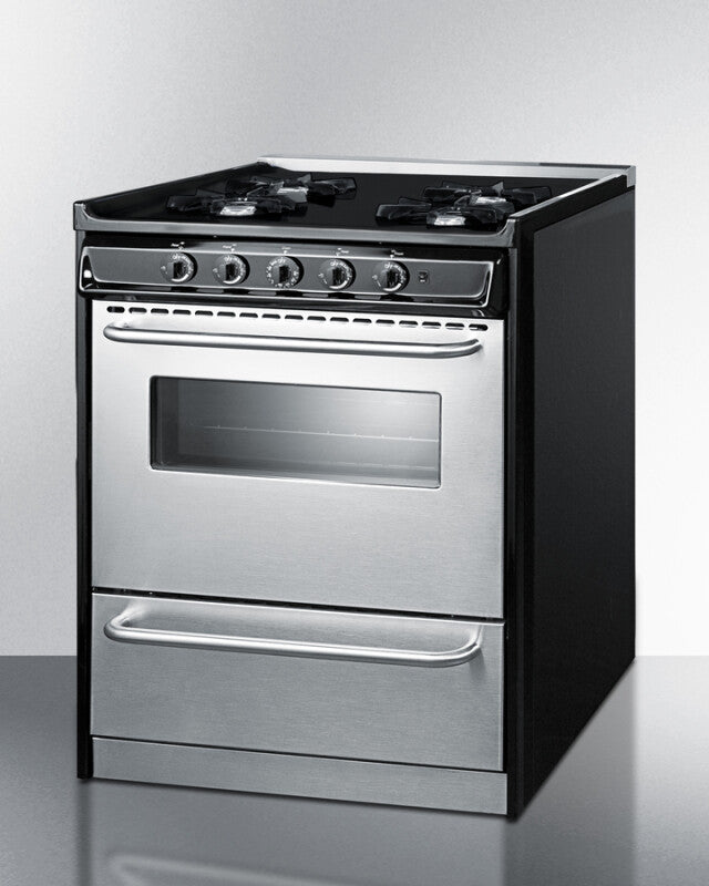 30" Wide Gas Range, Open Burners - (TNM2107BRW)