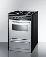 24" Wide Gas Range, Open Burners - (TNM6107BRW)