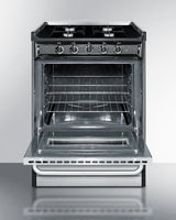 24" Wide Gas Range, Open Burners - (TNM6107BRW)