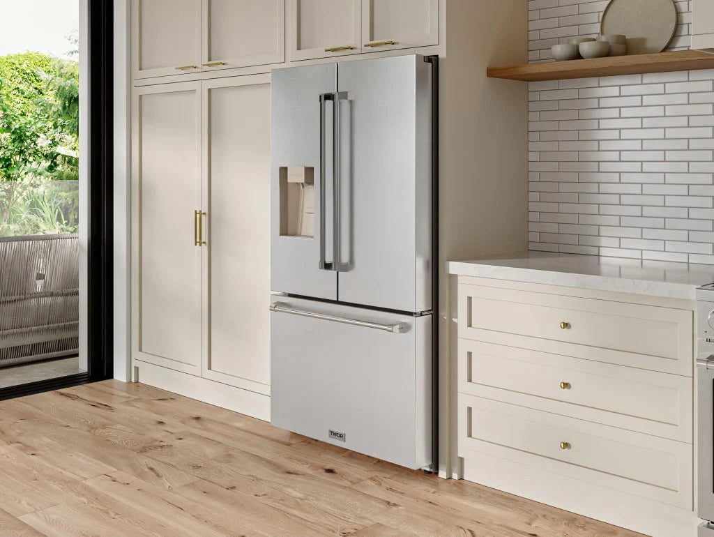 36 Inch Professional French Door Refrigerator With Ice And Water Dispenser - (TRF3628FFD) -