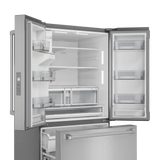 36 Inch Professional French Door Refrigerator With Ice And Water Dispenser - (TRF3628FFD) -