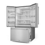 36 Inch Professional French Door Refrigerator With Ice And Water Dispenser - (TRF3628FFD) -