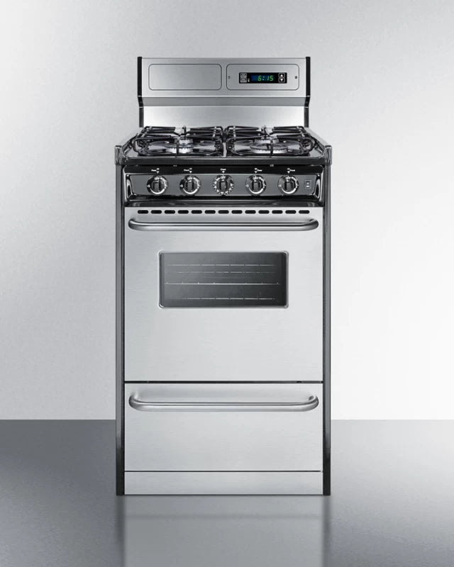 20" Wide Gas Range, Sealed Burners - (TTM1307BKSW)