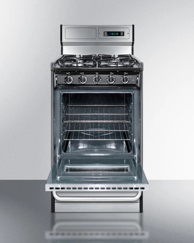 20" Wide Gas Range, Sealed Burners - (TTM1307BKSW)