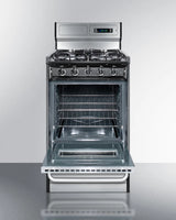 20" Wide Gas Range, Sealed Burners - (TTM1307BKSW)