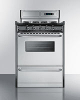 24" Wide Gas Range, Sealed Burners - (TTM6307BKSW)
