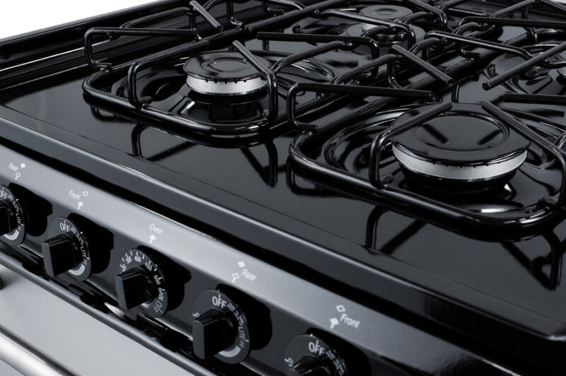 24" Wide Gas Range, Sealed Burners - (TTM6307BKSW)