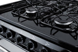 24" Wide Gas Range, Sealed Burners - (TTM6307BKSW)