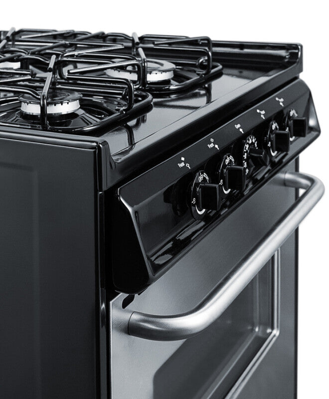 24" Wide Gas Range, Sealed Burners - (TTM6307BKSW)