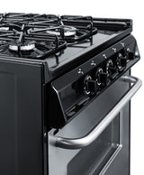 24" Wide Gas Range, Sealed Burners - (TTM6307BKSW)