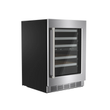 24-inch Undercounter Dual Zone Wine Cooler - (TWC24UD) -