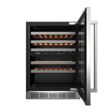 24-inch Undercounter Dual Zone Wine Cooler - (TWC24UD) -